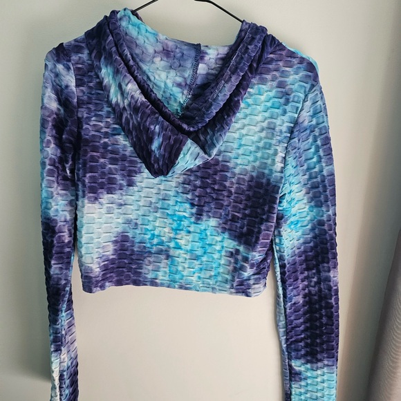 Zip-up jacket, tie dye color - Picture 3 of 4